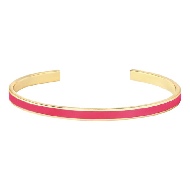 Jonc Ajustable Bangle | Rouge framboise