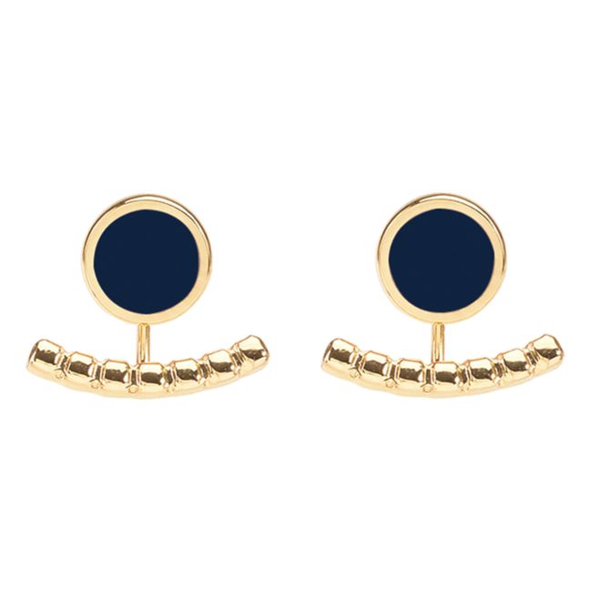 Comete Earrings | Midnight blue