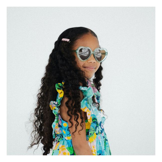 Sonnenbrille Herzen | Seidenfarben
