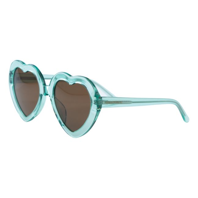 Lunettes de Soleil Cœurs | Ecru