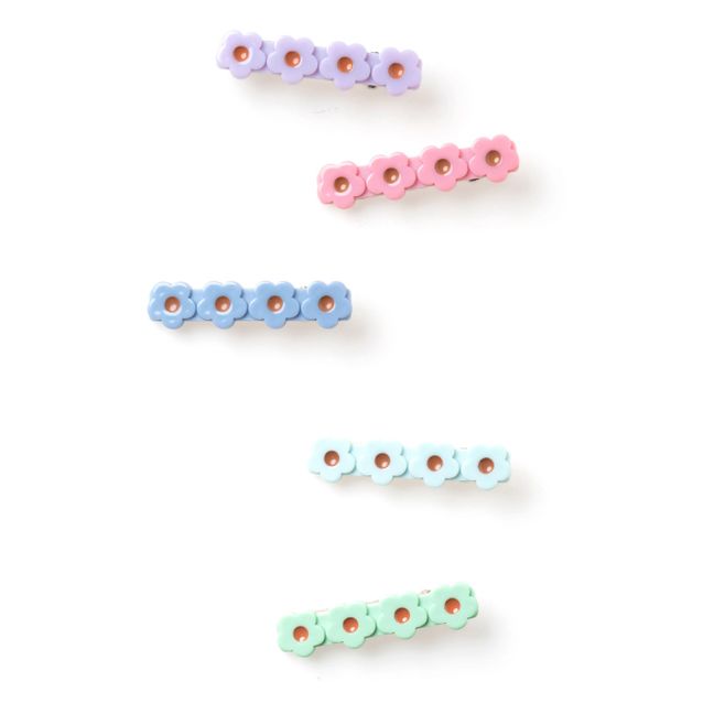 Haarspange 5er-Pack Beach House | Blau
