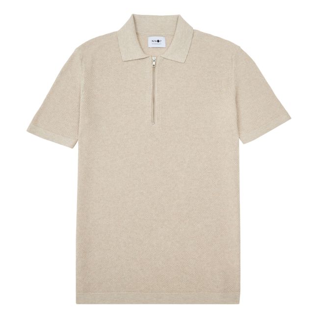 Hansie 6562 Organic Cotton Polo Shirt | Cremefarben