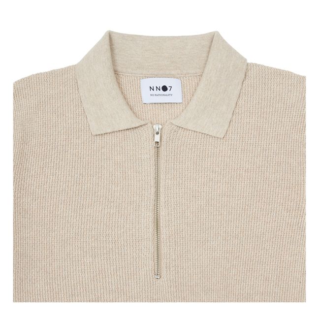 Hansie 6562 Organic Cotton Polo Shirt | Cremefarben