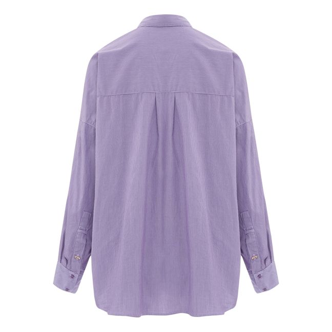 Camisa a rayas Hinika | Violeta