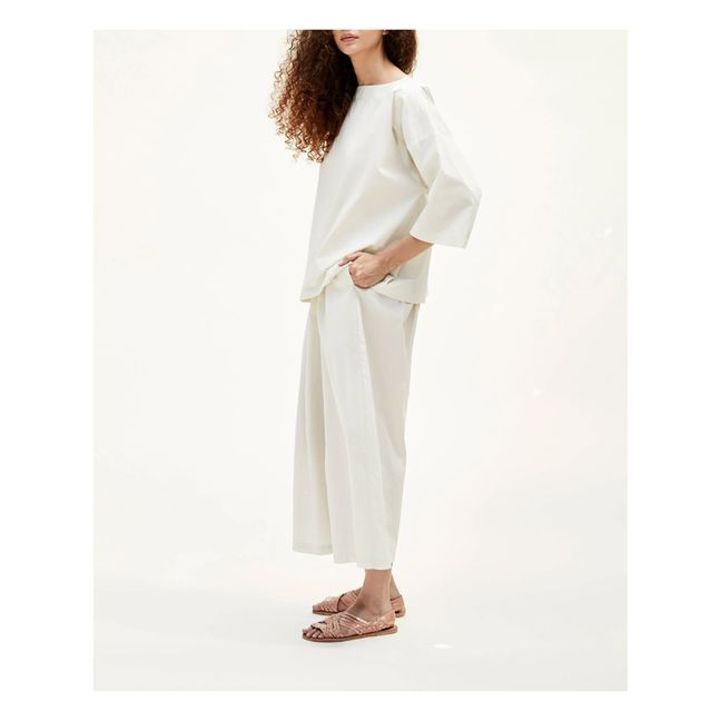 Wide-Legged Pants | Bianco