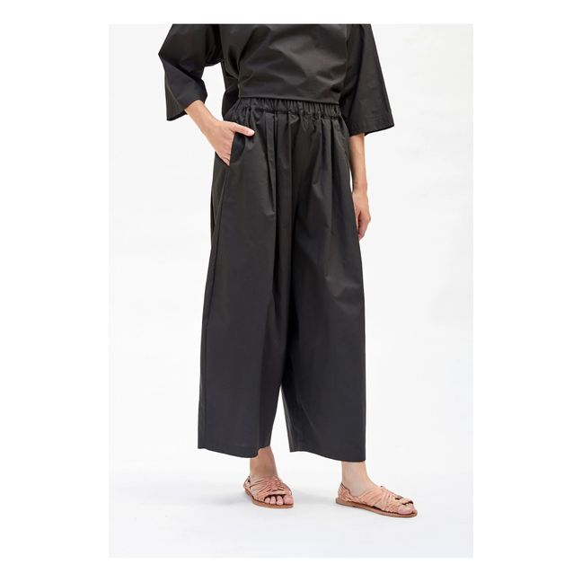 Wide-Legged Pants | Grigio carbone