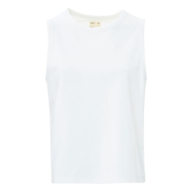 Johnny T Tank Top | Blanco