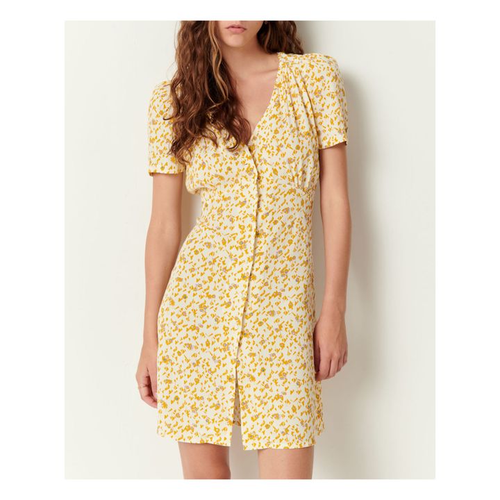 Claudia Dress | Giallo- Immagine del prodotto n°2