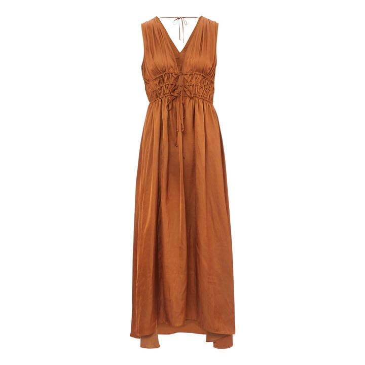 Sessùn - Preziosa Dress - Orange Rouille | Smallable