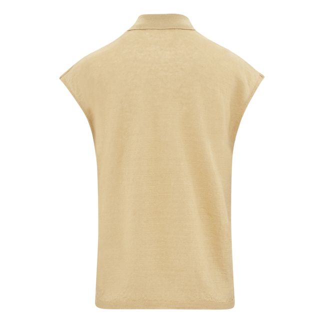 Linen Musc Top | Ginger