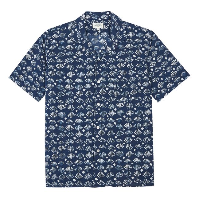 Palm Shirt | Azul índigo