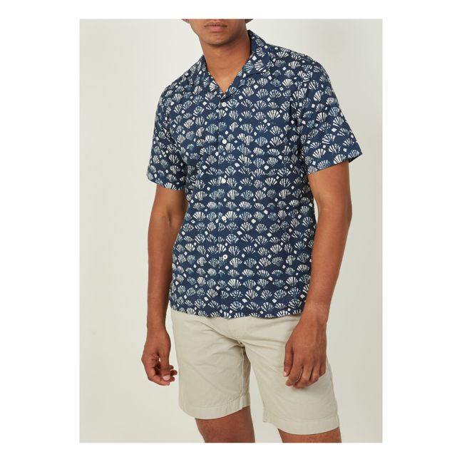 Palm Shirt | Azul índigo