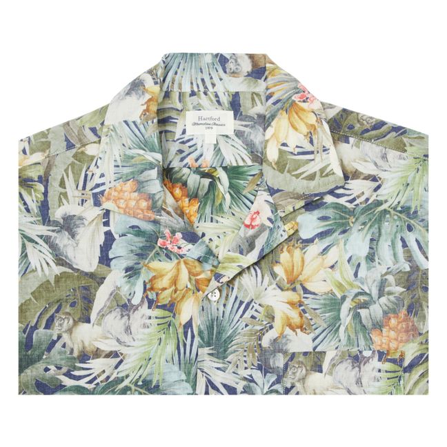 Palm Shirt | Azul Marino