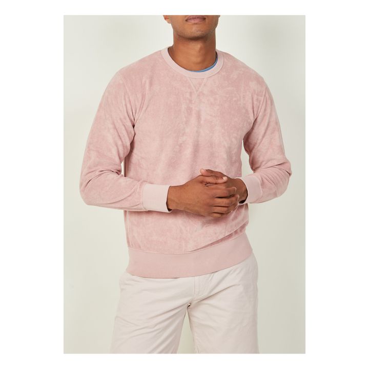 Heavy Terry Sweatshirt | Rosa- Imagen del producto n°1