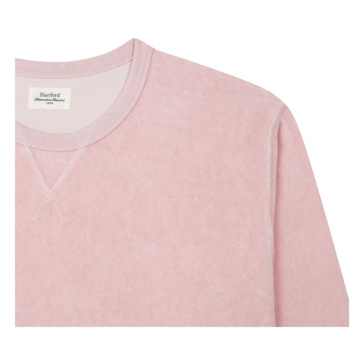 Heavy Terry Sweatshirt | Rosa- Imagen del producto n°2