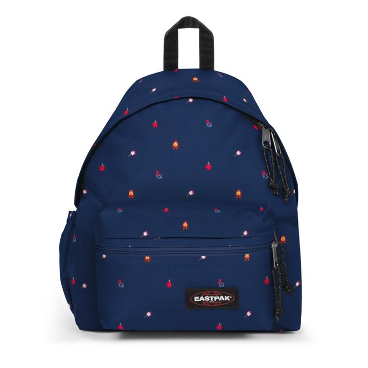 Zippl'r+ Camp Allover Padded Backpack | Blu marino- Immagine del prodotto n°0