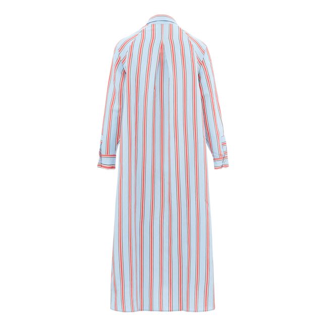 Noemie Striped Dress | Blau