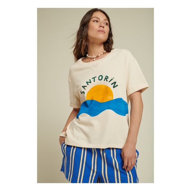 Flo Santorin T-Shirt | Ecru