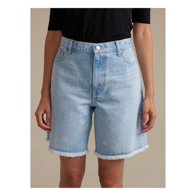 Pym Organic Cotton Bermuda shorts - Women's collection | Blu