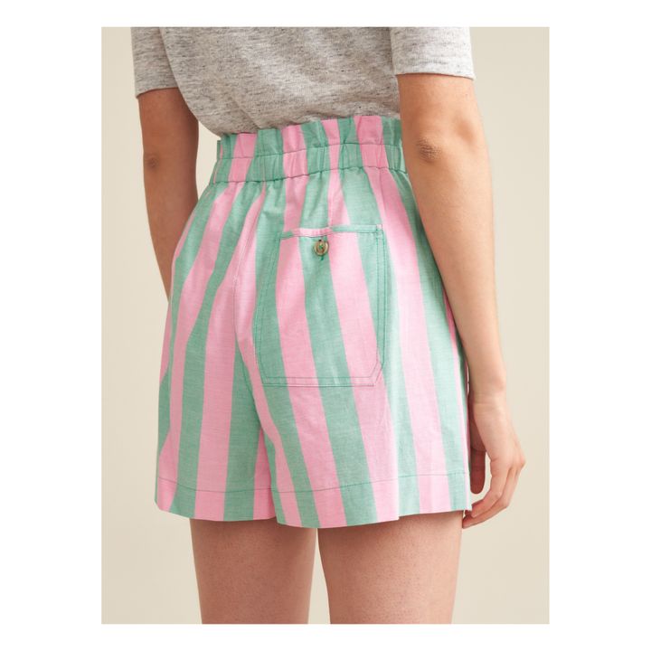 Lila Stripes Shorts - Women's collection | Rosa- Produktbild Nr. 5