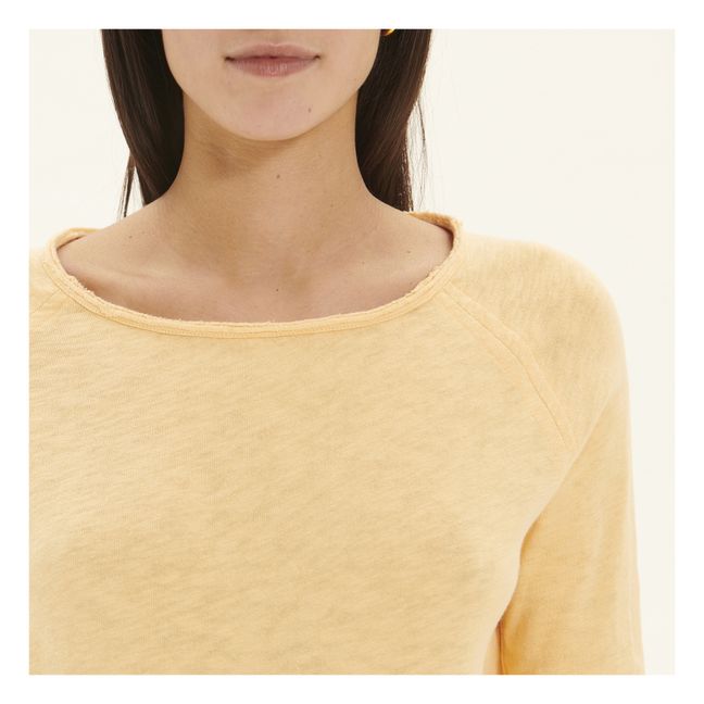 Sonoma Long Sleeve Boat Neck T-Shirt | Melón