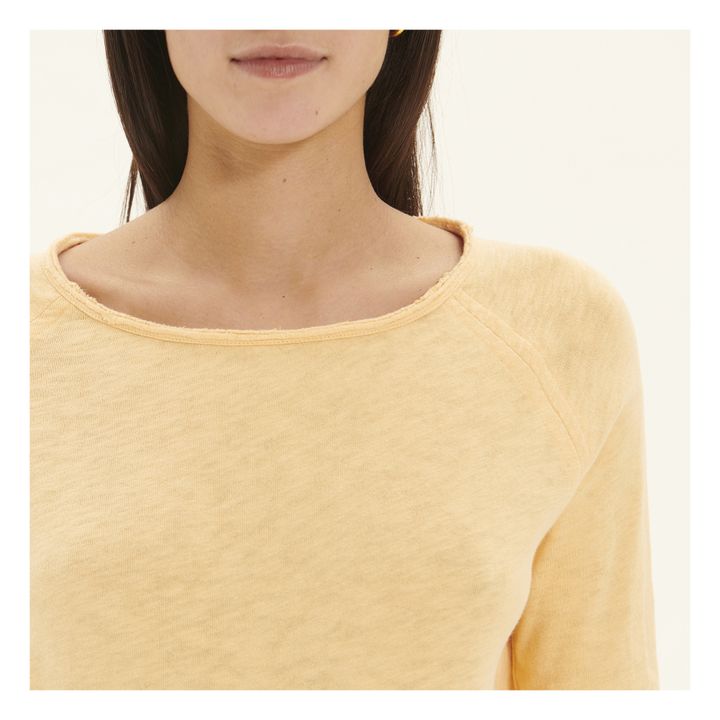 Sonoma Long Sleeve Boat Neck T-Shirt | Melón- Imagen del producto n°5