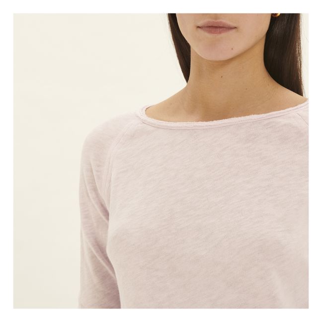 Sonoma Long Sleeve Boat Neck T-Shirt | Candy pink