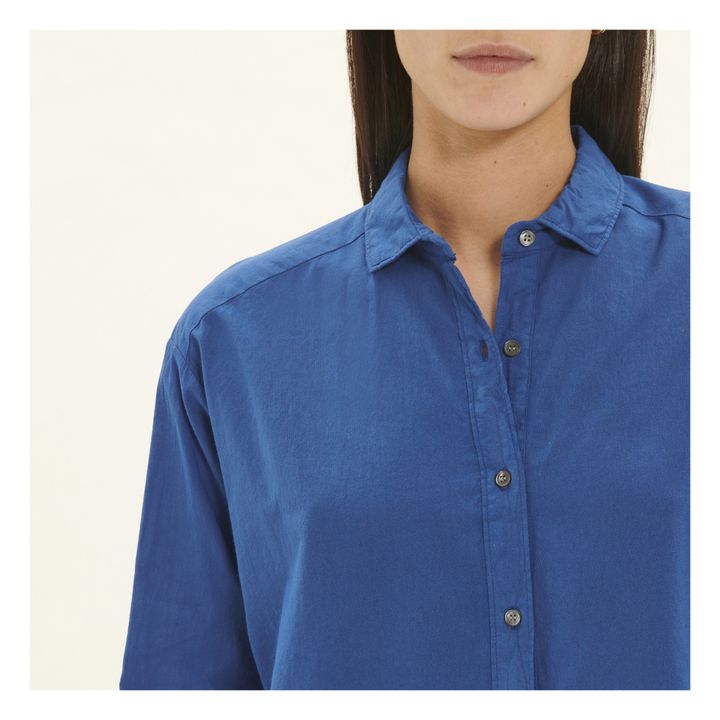Charlot Shirt | Königsblau- Produktbild Nr. 6