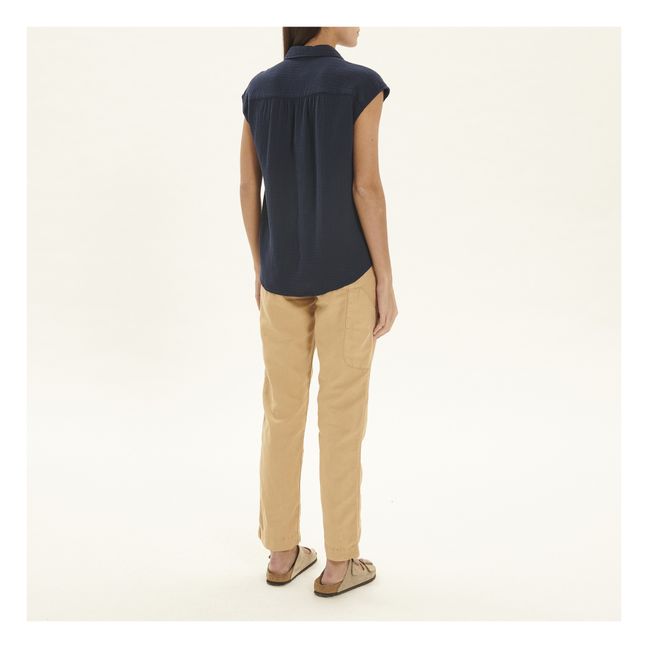 Cleo Shirt | Azul Noche