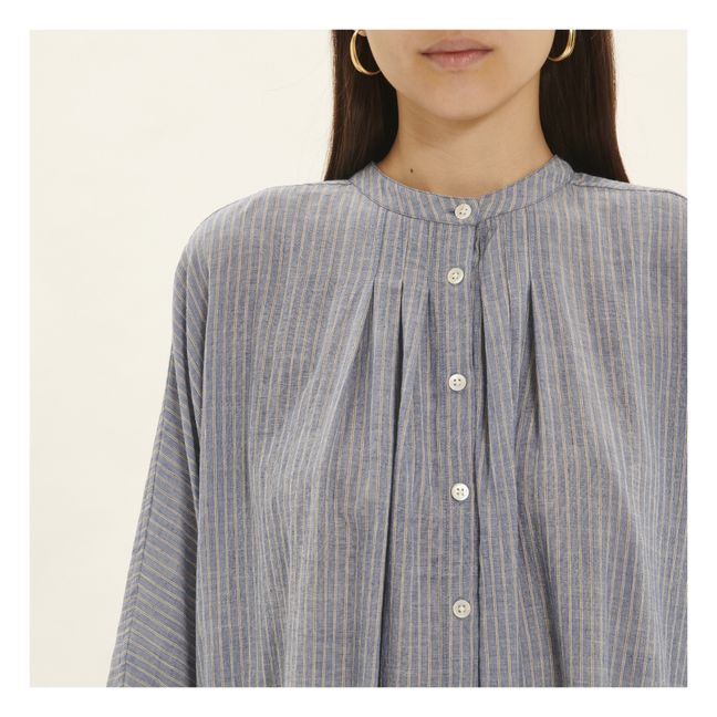 Ferer Striped Dress | Blau