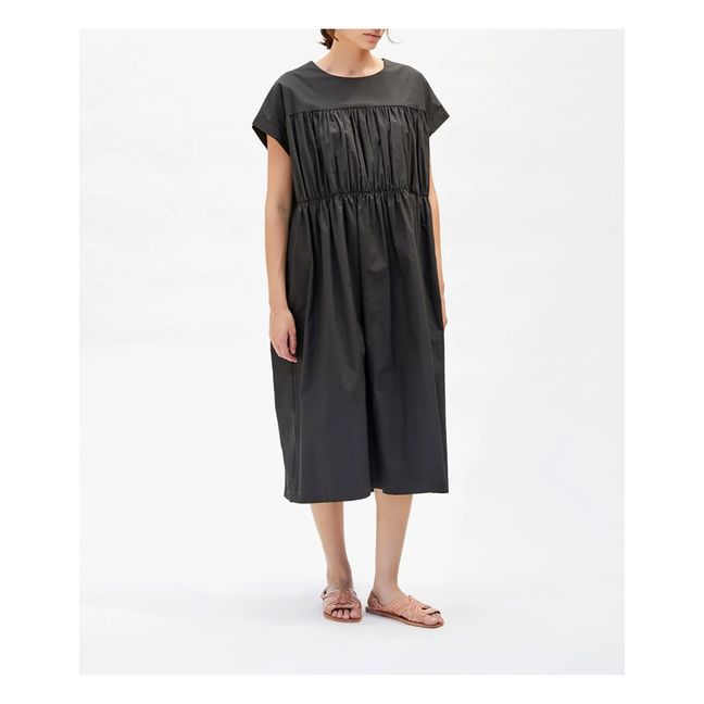 Curtain Dress | Gris Carbón