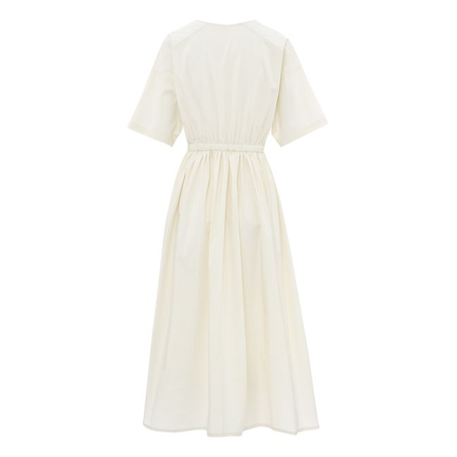 New Pleated Dress | Blanco