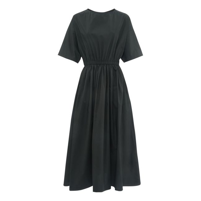 New Pleated Dress | Gris Carbón
