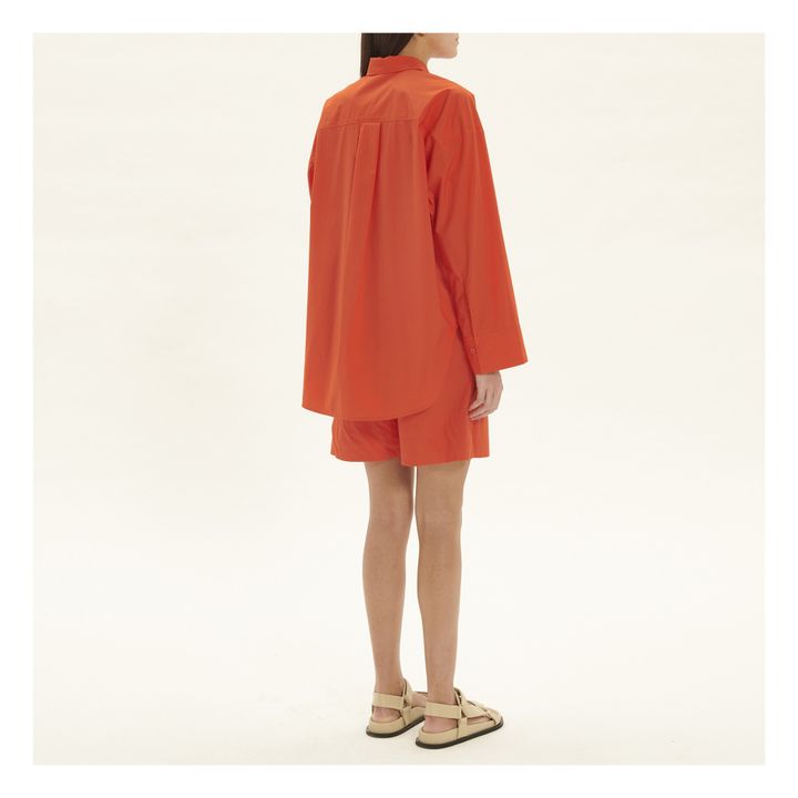 Hemd Derris Bio-Baumwolle | Corail Orange- Produktbild Nr. 4