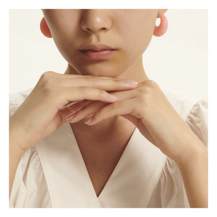 Moon Neon Earrings | Rosa- Immagine del prodotto n°1