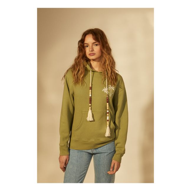Sweatshirt Tidi Bio-Baumwolle | Khaki