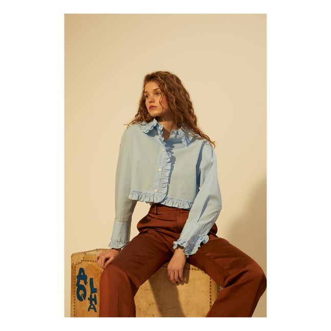 Camicia, modello: Chamina | Blu