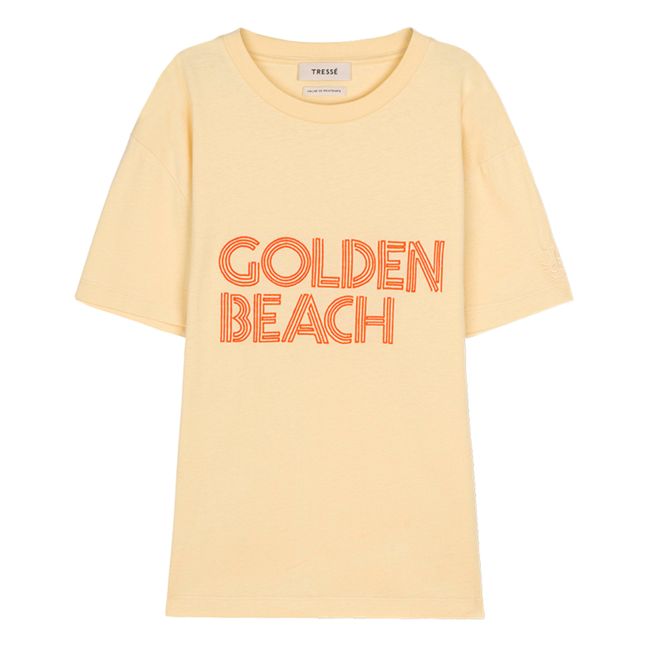 T-shirt Tolden Coton Bio | Jaune
