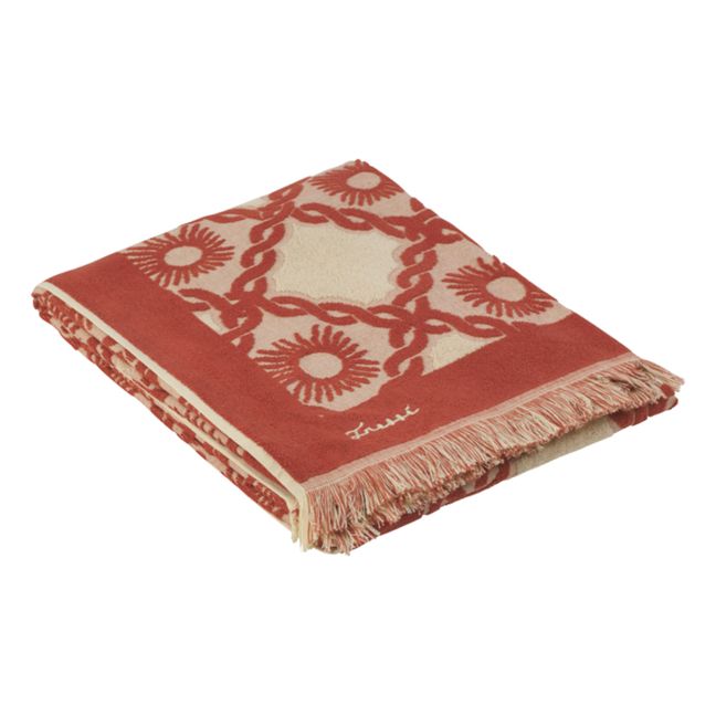 Serviette de Plage Avila | Terracotta