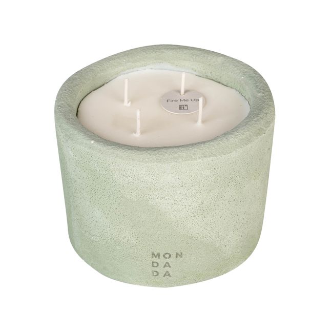 Down to earth scented candle | Grün