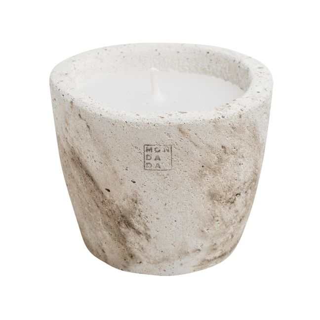 Anti-mosquito outdoor candle | Blanc/Écru