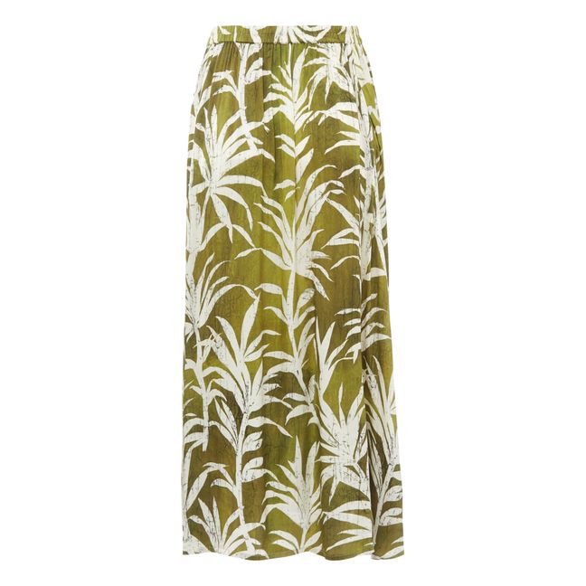 Jovana Printed Skirt | Khaki