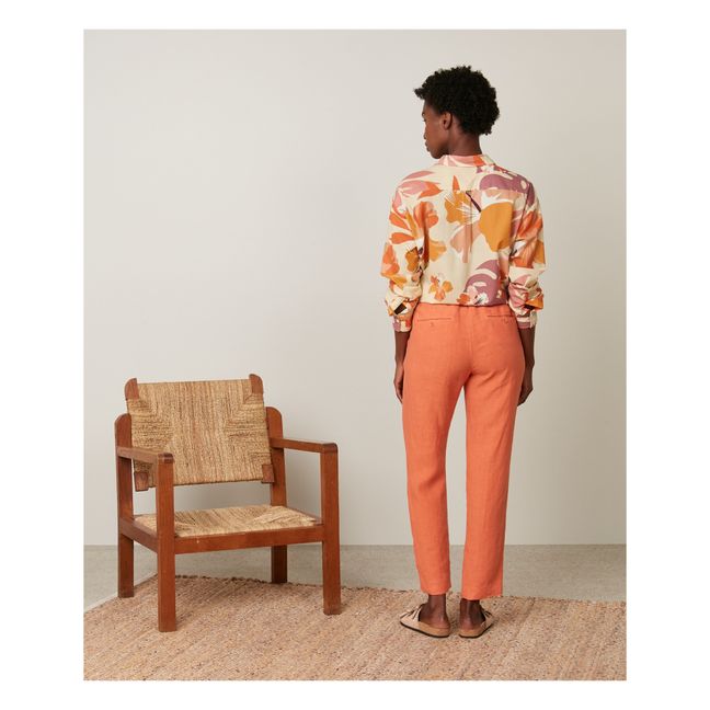 Pirouette Linen Pants | Naranja