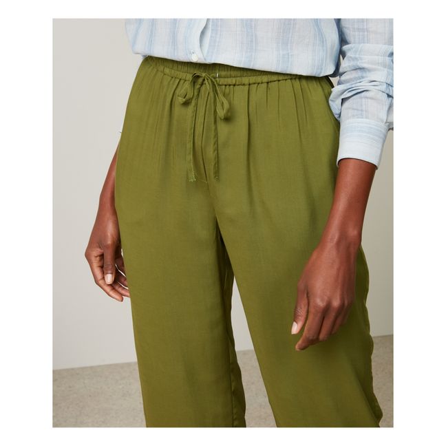 Pantalon Plex | Vert kaki