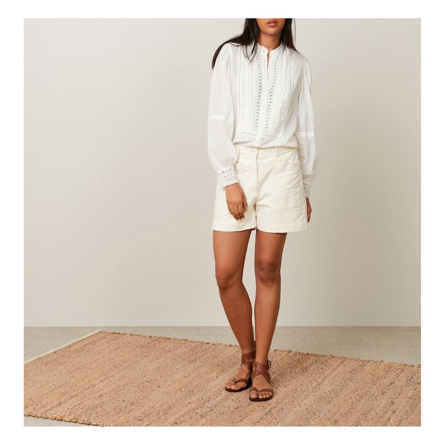 Short Sono | Blanc cassé