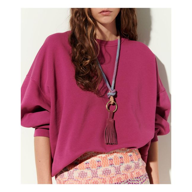 Sudadera oversize Ito | Rosa Fushia