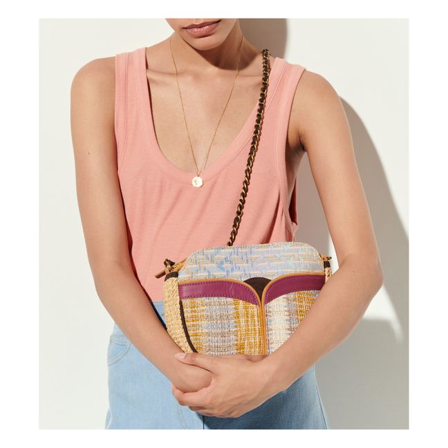 Camiseta de tirantes acanalada The D | Rosa Melocotón