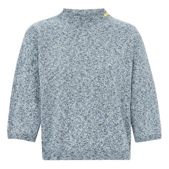 Aever Organic Cotton Sweater - Women’s Collection | Gris Jaspeado