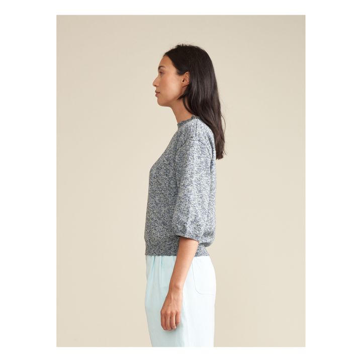 Aever Organic Cotton Sweater - Women’s Collection | Gris Jaspeado- Imagen del producto n°3