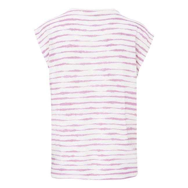Telodia Linen T-shirt | Rosa
